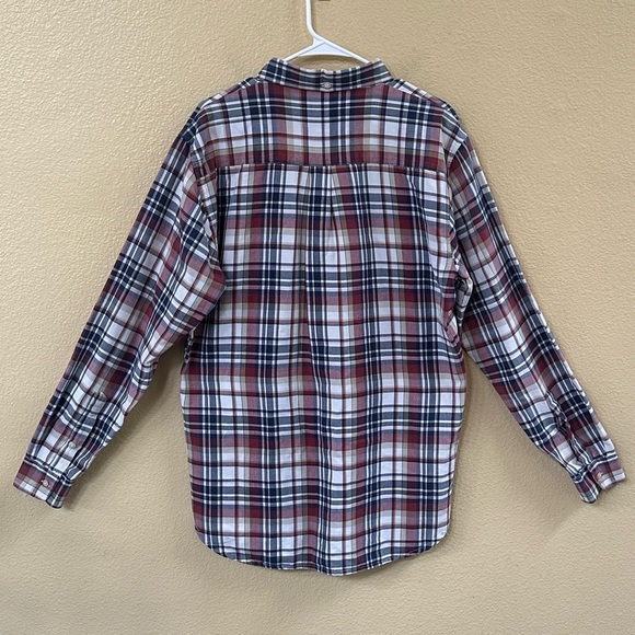 Stussy Long Sleeve Button Down Plaid Shirt Size XL New Without Tags! - Picture 3 of 7